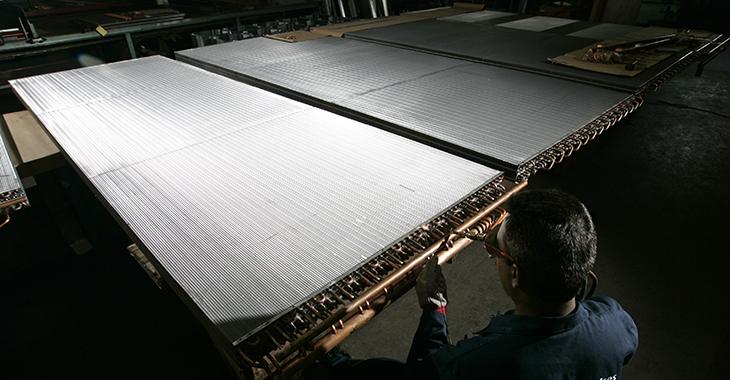 air conditioning coil manufacture