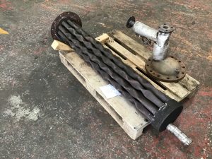 Calorifier before repair