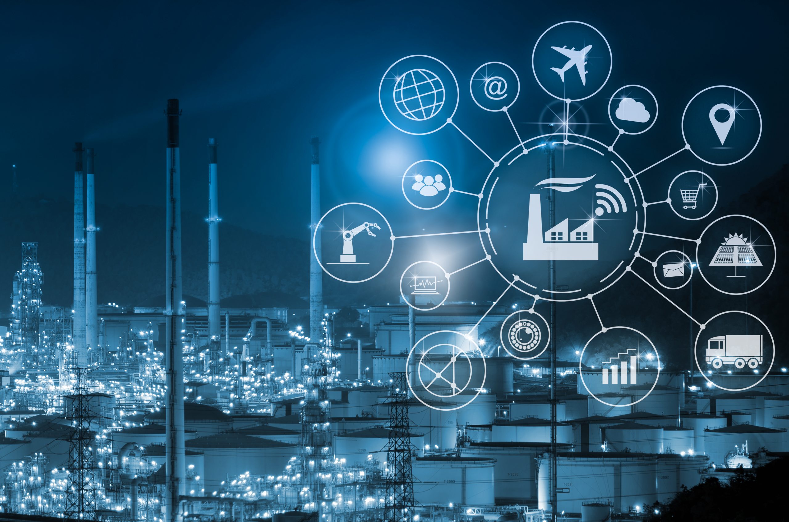Industrial Internet of Things Concept Image