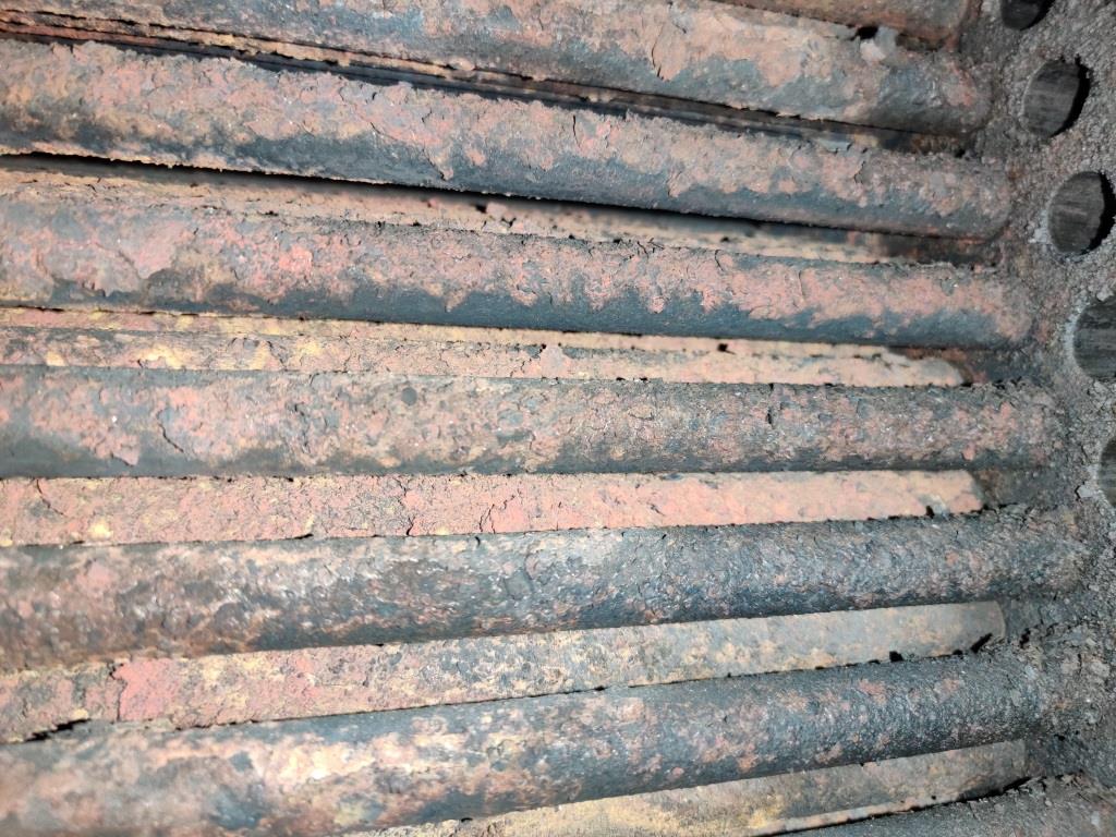 Interior Corrosion Corrosion inside the heat exchanger
