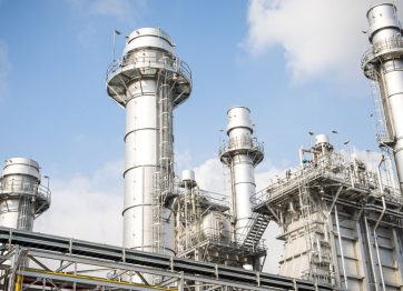 Natural Gas Generation Turbine Plant